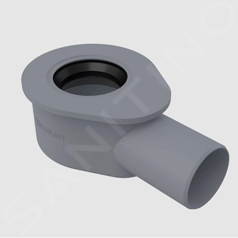 Alca - Siphon pour gouttière APZ2012, APZ2022, bas, DN50 P138 (1/2)