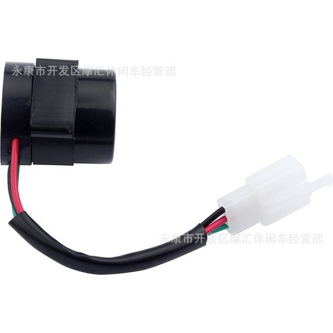 Off-road motorcycle ATV beach buggy skateboard GY6 accessories 3-pin 12V signal flasher turn signal indicator buzzer (1/4)