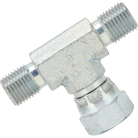 Airless-Spritzgerät 3-Wege-Verbindungsstück 1/4 Zoll Hochdruck-Spritzgerät Metall-T-Stück-Anschluss Zubehör (1/5)