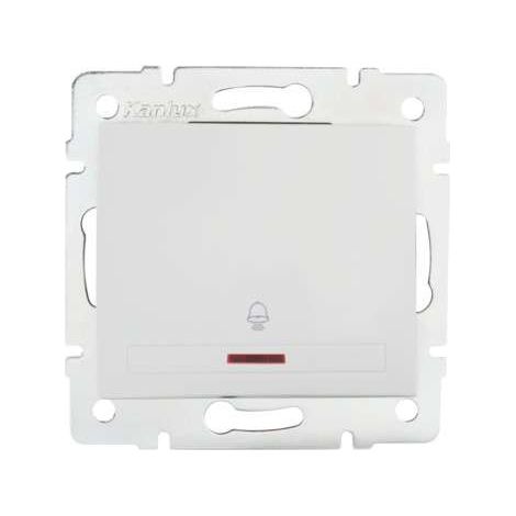 Interrupteur sonnette à LED Kanlux DOMO encastrable (1/5)