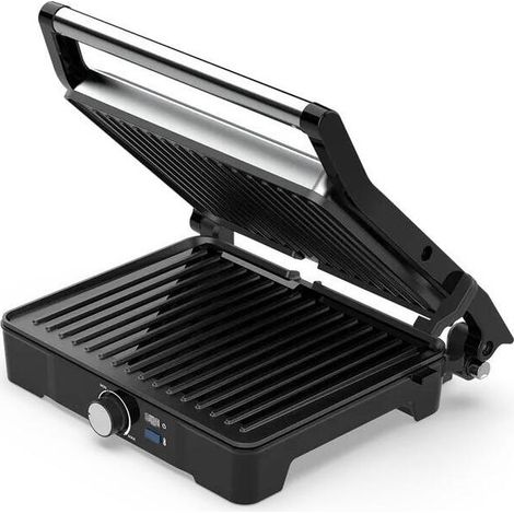 Aeno EG2 Grill eléctrico color plateado 2000 W (1/4)