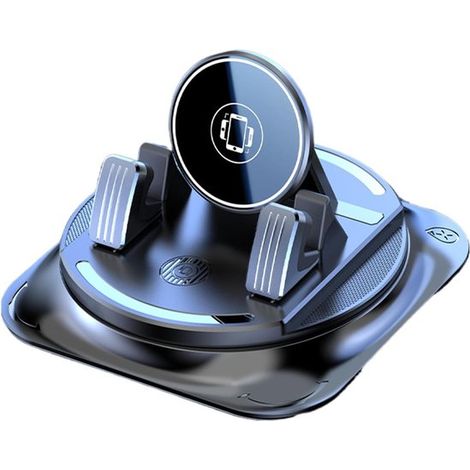 Supporto per navigatore per auto，Supporto magnetico per telefono da auto，Supporto per cellulare da cruscotto