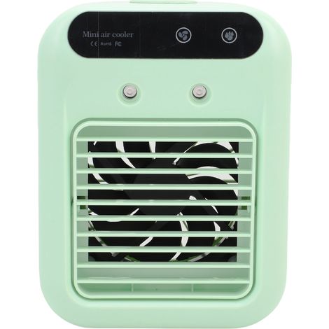 Ventilateur Brumisateur de Bureau Rechargeable Sans Fil, Silencieux avec Réservoir d'Eau, Climatisé pour Chambre et Bureau (1/4)