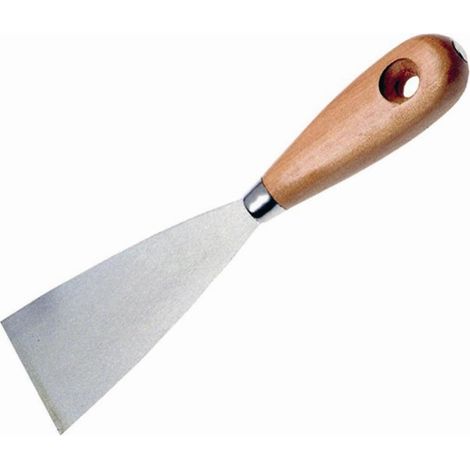 Malerspachtel 40mm mit Holzgriff