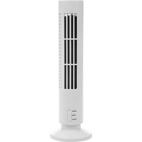Refroidisseur d'air Portable, ventilateur Vertical sans lame, climatiseur de bureau USB, Mini tour de refroidissement pour le bureau et la maison (1/5)