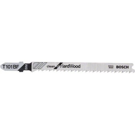 Bosch T 101 BF Clean lame scie sauteuse argenté 100 mm