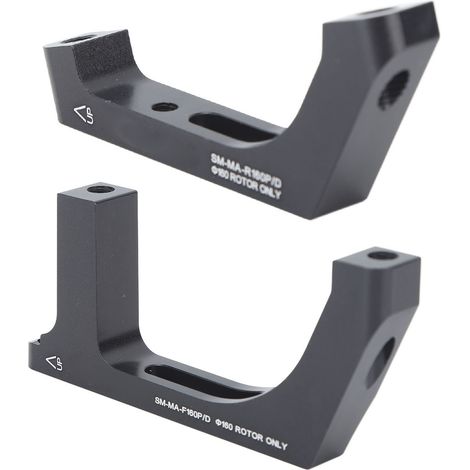 Adapterset für Fahrradscheibenbremsen, aus Aluminiumlegierung, Lenksäulenmontage, für 160-mm-Scheiben. (1/5)
