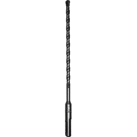 Starrett SDS Plus - Punta da trapano 7 x 210 mm, punta in metallo duro a 2 punti, per mattoni di pietra per muratura in calcestruzzo (1/5)