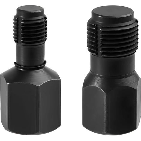 2 Outils de Rebouchage Filet M18 1.5mm M12 1.25mm pour Capteur Oxygène Bougie Allumage Acier Carbone Double Entraînement (1/5)
