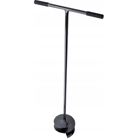 KADAX Handerdbohrer, Erdbohrer aus Metall, Erdlochbohrer, Pfahlbohrer, 20 cm