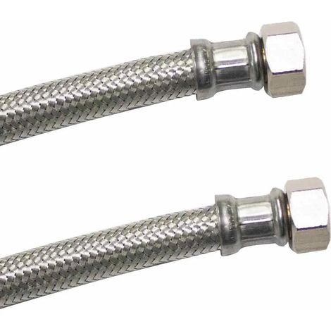 Tuyau Flexible Inox 3/4" DN13, Raccordement Eau Potable Certifié DVGW