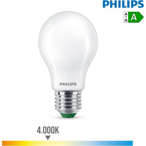 Ampoule Led E27 4w Lumière Du Jour économie D'énergie, Lumière Naturelle 4000k - Philips (1/3)