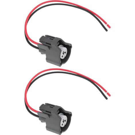 2 x 2-polige Klimaanlagen-Drucksensor-Stecker für Pkw, Teilenummer 80440-S3N-003, kompatibel mit Honda Accord 1994-2009 (1/5)