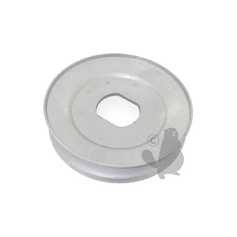 Polea con agujero de centrado: de 2 méplats adaptable para Snapper. Reemplaza origen: 10987.h:27mm, ø: exterior 127mm, ø: interior 31,7x38mm. -pl