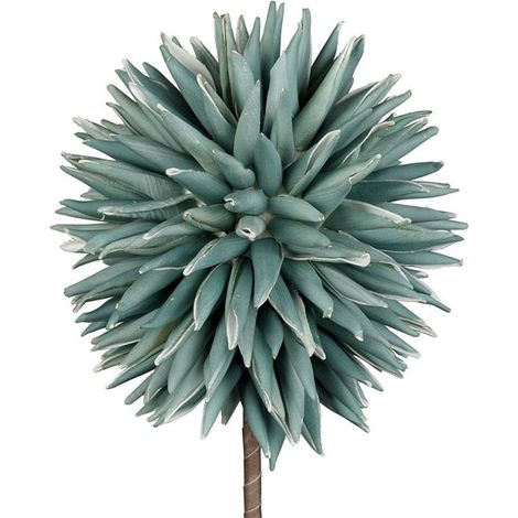 Fleur Artificielle Ogneo en Polyester Bleu Haute Tige 75cm (1/3)