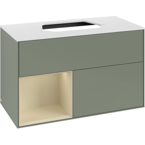 Villeroy & Boch F361HJGM Meuble sous-lavabo Finion F36 (1/3)