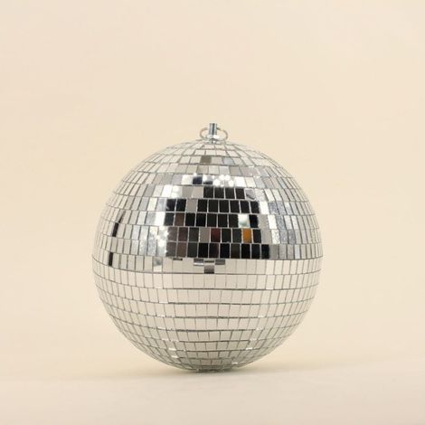Boule à facettes miroir 20cm - Ornami (1/5)