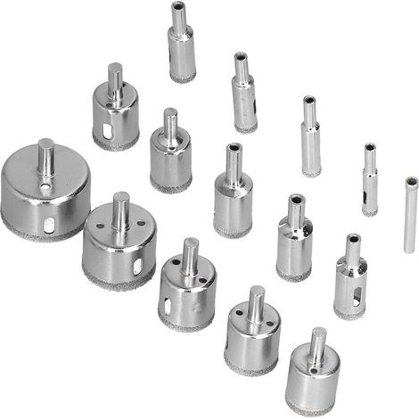 Bohrer, 6-50 mm, zum Bohren von Löchern in Häusern, Ziegeltöpfen, Holz, Schiefer und für den Außenbereich (1/5)