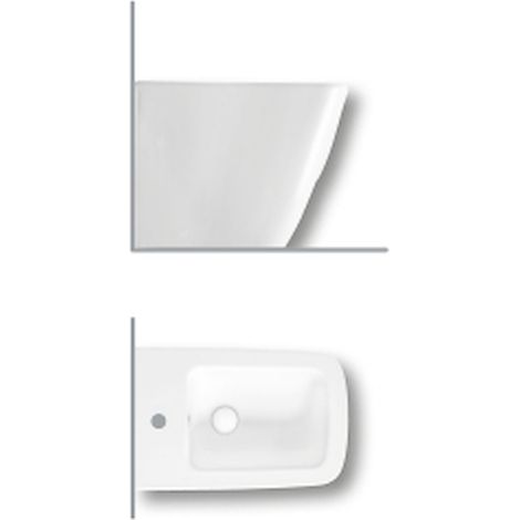 HATRIA Bianca bidet 36,0x52 1f filo parete bianco codice prod: Y1V901