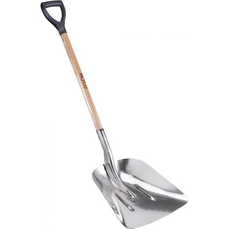 Pelle aluminium manche à anneau 360x415 mm ALYCO 198619 (1/5)