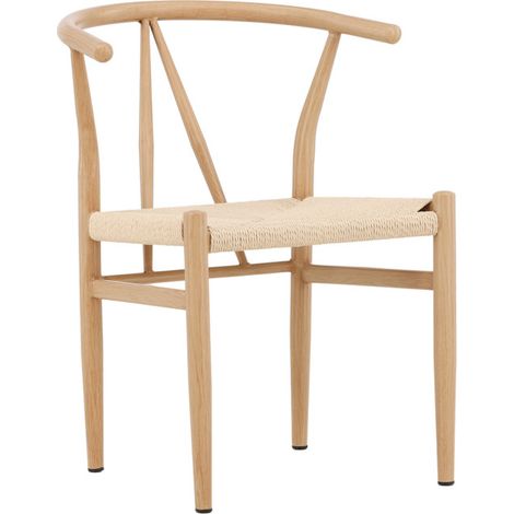 Chaise en Rotin "Alfons" 72cm Naturel (1/5)