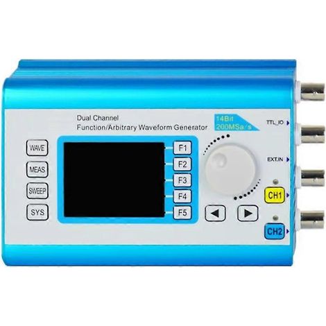 Générateur de signaux fonctionnels DDS FY2300 12 MHz, forme d'onde arbitraire, double canal, onde sinusoïdale, fréquence 200 MSa/s (États-Unis) (1/5)