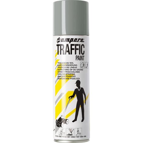 Aérosol de marquage au sol Traffic 500ml gris (Par 12)