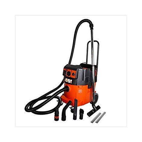 FEIN Dustex 25 L, Aspirador para seco y húmedo de gran potencia con conexión de herramientas eléctricas para el uso en taller y obra con cable con conector 7.5 m, Potencia máxima de entrada