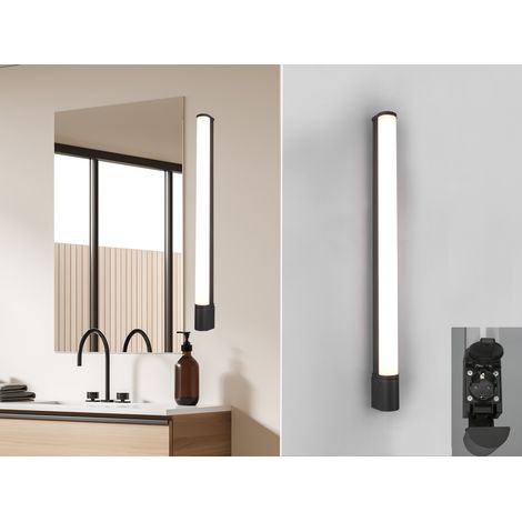 Piera Led Badezimmerspiegellampe 16W IP44 Black Edge Trio Lighting (1/5)