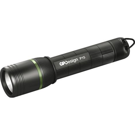 Torcia - GP Design P15 AIN - Alluminio - 150 Lumen - Autonomia 180 min (1/5)