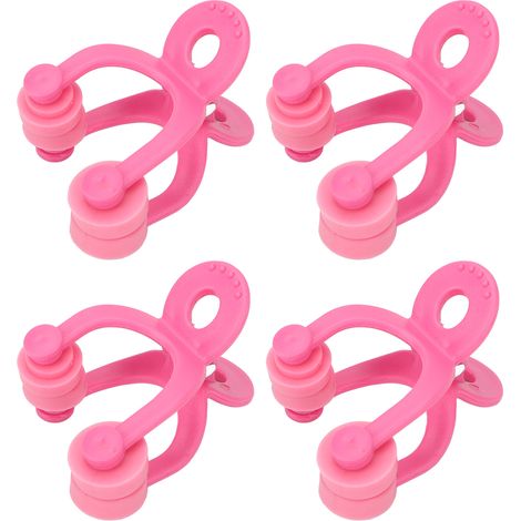 4 pièces Redresse-nez Rose, Outil de Modelage pour Nez Large, Accessoire de Beauté (1/5)