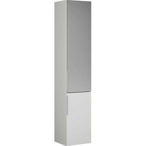 burgbad Eqio Armoire haute 2 portes, charnières à droite, 1 porte