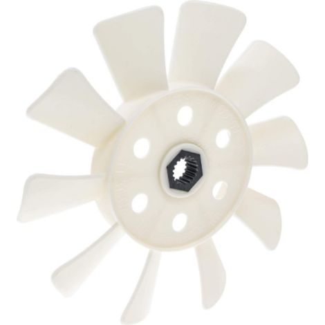 Ventilateur de refroidissement/pales de ventilateur d'entraînement pour tracteur tondeuse, blanc M809036 AM882303 (1/4)