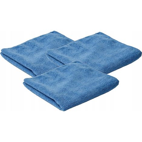 Set mit 3 Mikrofasertüchern, 30 x 30 cm, saugfähiges Tuchset (1/2)