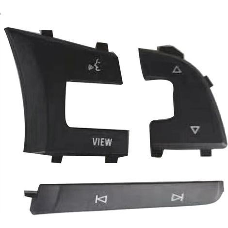 Cache de bouton multifonction droit au volant 5G0959442 pour Golf 7, 7.5, TRoc et GLI-AquaForge (1/5)