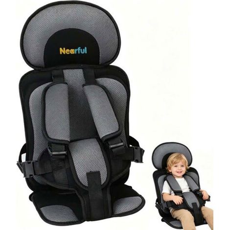 Siège auto 56 cm coton convient aux enfants de 3 à 9 ans harnais à cinq - - points doux pour la peau et respirant amovible