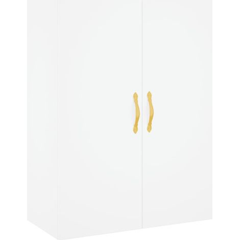 Buffet,Bahut,Armoire murale blanc 69,5x34x90 cm CFW70018 (1/5)