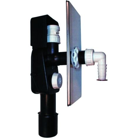 Sifone incasso lavatrice DN40/50, aeratore HL902, 110x225mm