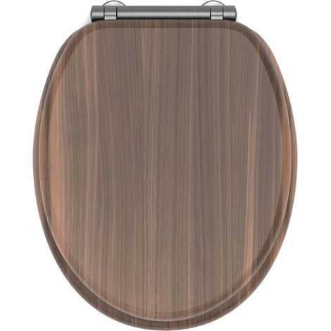 Abattant wc mdf walnut soft close (1/6)