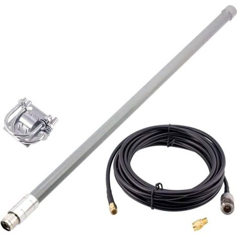 Kit d'antenne en fibre de verre 12 dBi 868 MHz 915 MHz N-mâle 550 mm