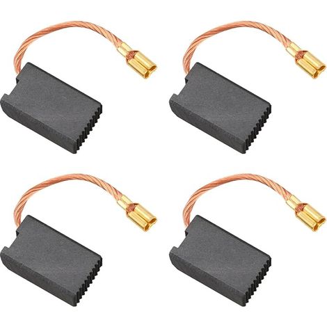 2 Paires de Balais de Charbon pour Meuleuse d'angle 6x11x18mm RC-439 Compatible avec V125 CE (1/5)