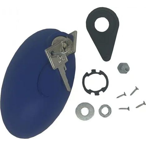 2600744 POIGNEE DE DEVEROUILLAGE IGEA 230 BLEU