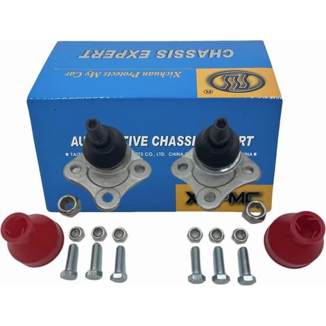 1J0407365H 1J0407366A 12658 12660 2x Ball Joint Front Left and Right for Bora 1998-2005 Golf IV 1997-2006 New Beetle 2001-2010 A3 1996-2006 03 Seat Lee. On 1999-2006 (1/5)