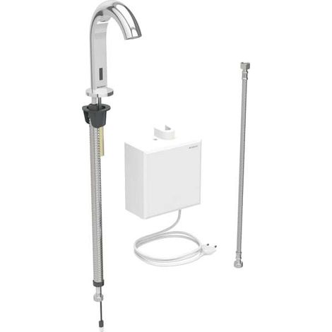 Geberit Piave Waschtischarmatur, Ausladung 167 mm, Netzbetrieb, (1/5)