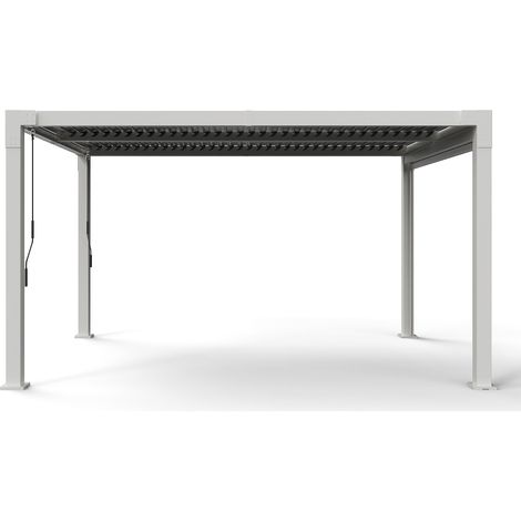 Sojag Hana 1013 Toit de terrasse en aluminium avec toit à lames