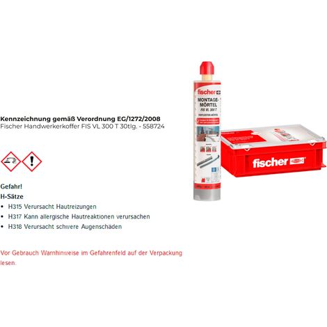 Fischer  maletín  para  artesano  FIS  VL  300  T  30  piezas  -  558724 (1/4)
