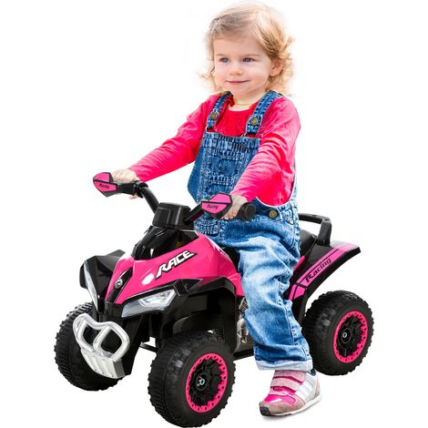 Coche eléctrico infantil Irovami, sin motor, 4 ruedas, para empujar o deslizar por el suelo, para niños de 18 a 36 meses