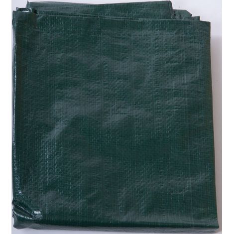 BURI Abdeckhaube für Sitzgruppe Abdeckplane Schutzhülle Möbelschutz 230x160x95cm - grün