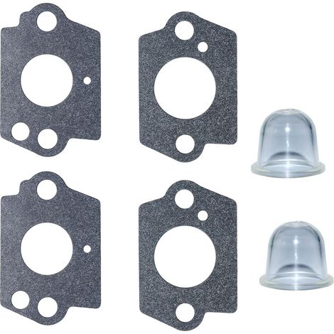 Joint de carburateur pour Zama C1Q-S186 C1Q-S186A C1Q-S186B Coupe-bordures, taille-haie, 4x joint de carburateur 2x poire d'amorçage (1/5)