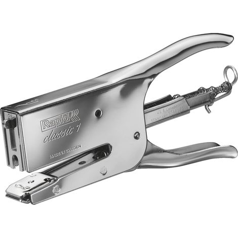 Rapid Cucitrice a pinza K1 Capacità di impilatura:50 fogli (80 g/m²) Cromo 50 Foglio (1/5)